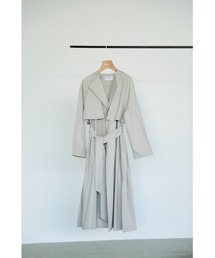 BLACK BY MOUSSY（ブラックバイマウジー）の「no collar drape trench 