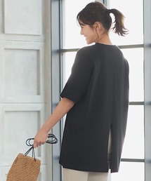 バックスリットビッグシルエットTシャツ
