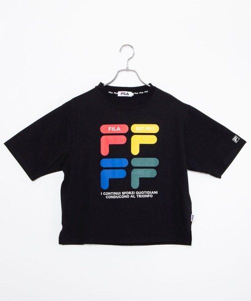 FILA(フィラ)の「∴WEGO/FILA レトロカラーロゴTシャツ(Tシャツ/カットソー・レディース・イエロー/ホワイト/ブラック・FREE)」の11枚目の写真