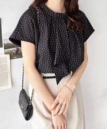 GeeRA | ボウタイ風デザインブラウス(シャツ/ブラウス)