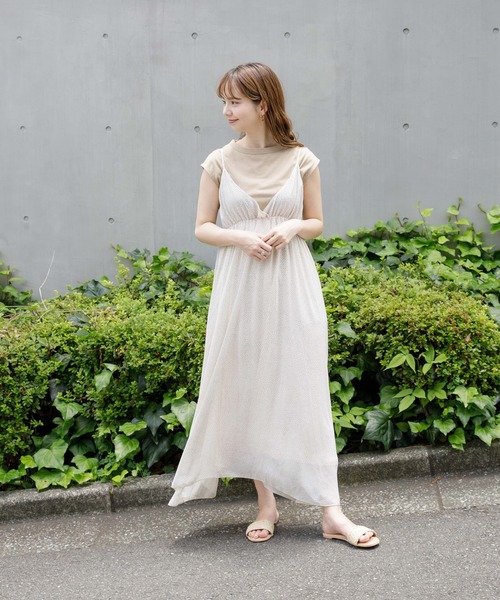 flower（フラワー）の「ペタルドットワンピース（ワンピース・レディース・ブラック/アイボリー・FREE）」の10枚目の写真