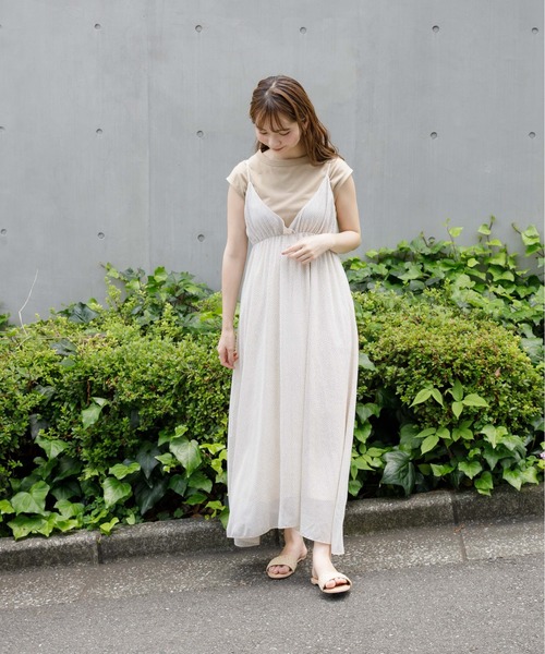 flower（フラワー）の「ペタルドットワンピース（ワンピース・レディース・ブラック/アイボリー・FREE）」の11枚目の写真