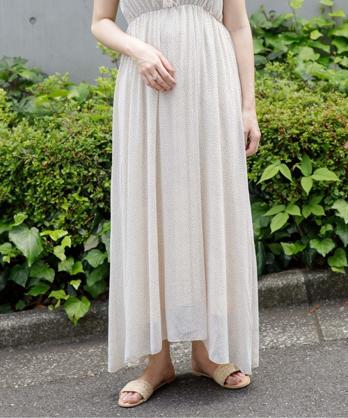 flower（フラワー）の「ペタルドットワンピース（ワンピース・レディース・ブラック/アイボリー・FREE）」の16枚目の写真