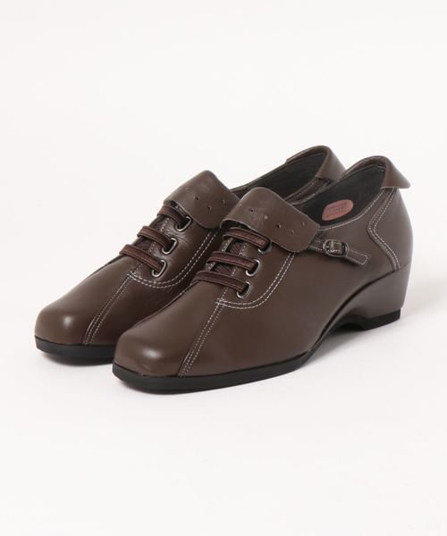 21 5cm 22 0cm 25 Cmあり ソフト牛革3eスニーカー風シューズ スニーカー Hermosa ハモサ のファッション通販 Zozotown