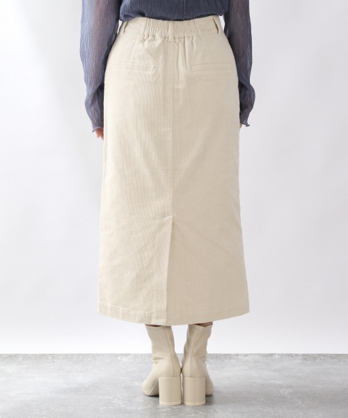 LOWRYS FARM（ローリーズファーム）の「ライスコーデュロイスカート　889396（スカート・レディース・チャコールグレー/ブラウン/イエロー/ブルー/グリーン/アイボリー/ブラウン系その他・MEDIUM/LARGE）」の15枚目の写真