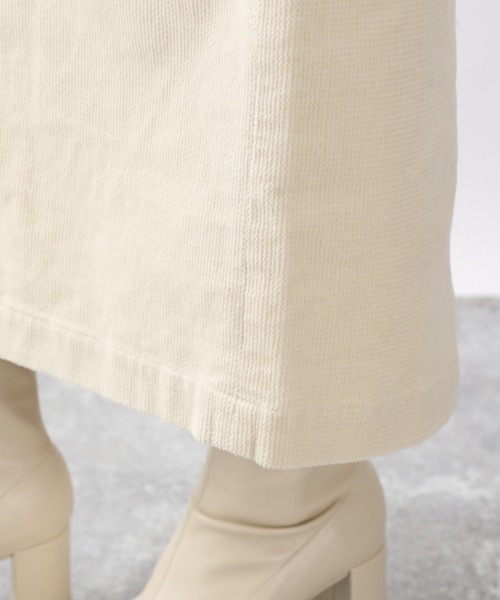 LOWRYS FARM（ローリーズファーム）の「ライスコーデュロイスカート　889396（スカート・レディース・チャコールグレー/ブラウン/イエロー/ブルー/グリーン/アイボリー/ブラウン系その他・MEDIUM/LARGE）」の18枚目の写真