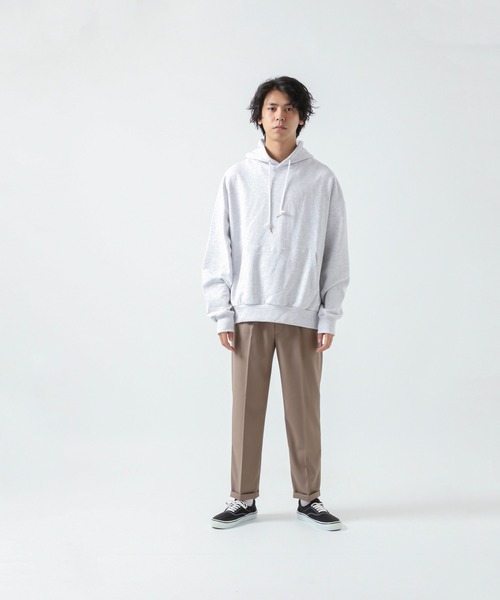 ALAND(エーランド)の「THE M.I.L.E/シグネチャーフーディー 2924400(パーカー・メンズ・ナチュラル/ブラック/グレー・MEDIUM/LARGE)」の6枚目の写真
