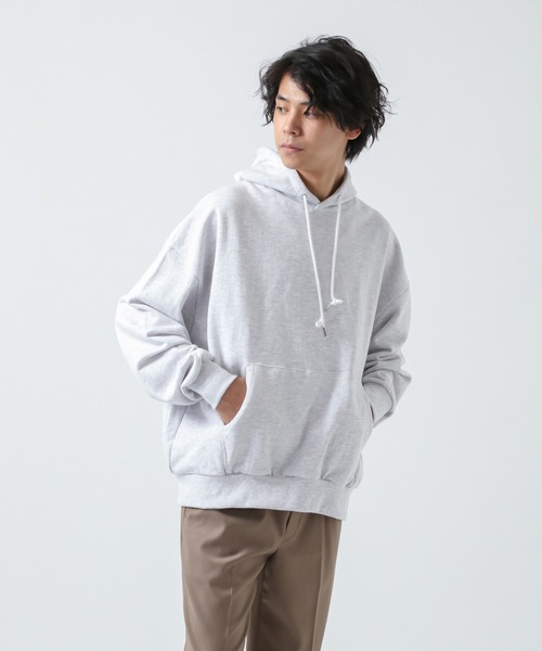 ALAND(エーランド)の「THE M.I.L.E/シグネチャーフーディー 2924400(パーカー・メンズ・ナチュラル/ブラック/グレー・MEDIUM/LARGE)」の8枚目の写真