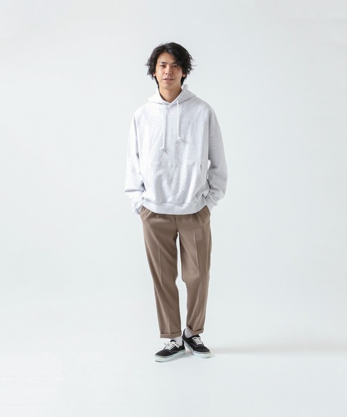 ALAND(エーランド)の「THE M.I.L.E/シグネチャーフーディー 2924400(パーカー・メンズ・ナチュラル/ブラック/グレー・MEDIUM/LARGE)」の4枚目の写真