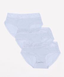 Lace Ladies（レースレディース）の「アイスシルク ショーツ 3枚組（ショーツ）」