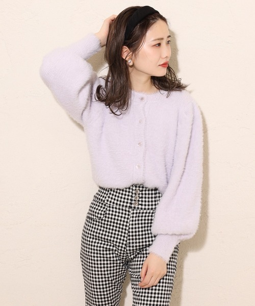 one after another NICE CLAUP（ワンアフターアナザーナイスクラップ）の「バックレースアップスキニーパンツ（その他パンツ・レディース・アイボリー/ブラック系その他/ブラウン・SMALL/MEDIUM）」の19枚目の写真