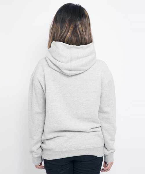 MILKFED.(ミルクフェド)の「SWEAT BIG HOODIE (プルオーバーフーディー/ロゴ/無地)(パーカー・レディース・アッシュ/ブルー/ブラック・MEDIUM/SMALL)」の5枚目の写真