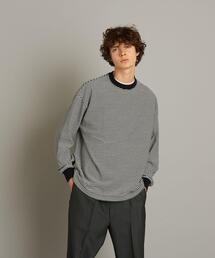 Steven Alan | ＜Steven Alan＞ SLOW TWST BORDER LONG SLEEVE TEE/カットソー(Tシャツ/カットソー)