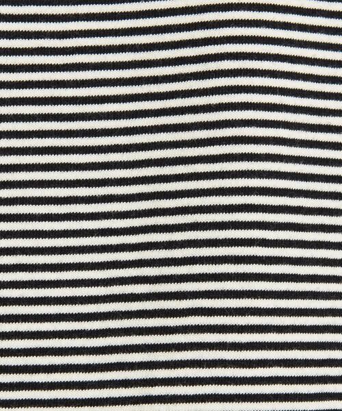 Steven Alan（スティーブンアラン）の「＜Steven Alan＞ SLOW TWST BORDER LONG SLEEVE TEE/カットソー（Tシャツ/カットソー・メンズ・ネイビー/コバルトブルー/ブラック・S/L/M/XL）」の9枚目の写真