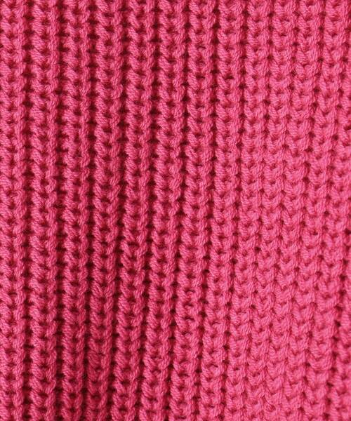 smart pink(スマートピンク)の「◆【手洗い可】コットン混カラーニットプルオーバー(ニット/セーター・レディース・ピンク系/イエロー/ブルー・88/40)」の10枚目の写真