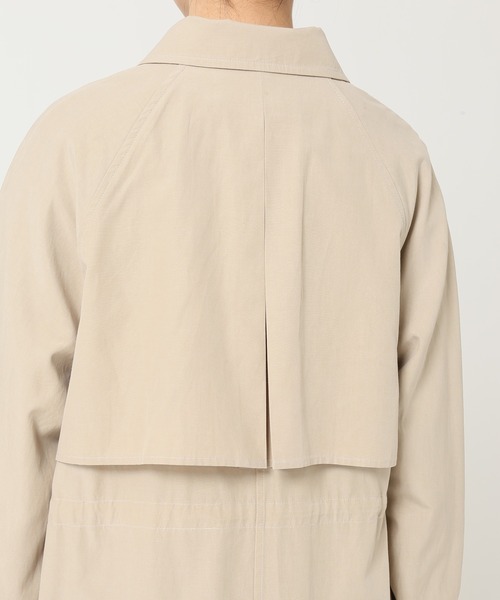 SLOBE citron.（スローブシトロン）の「SLOBE citron. ニュアンススタンドコート◆（その他アウター・レディース・ベージュ/カーキ・FREE）」の8枚目の写真