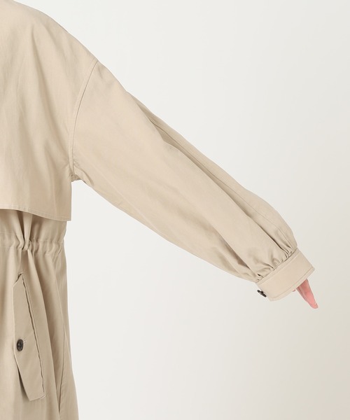 SLOBE citron.（スローブシトロン）の「SLOBE citron. ニュアンススタンドコート◆（その他アウター・レディース・ベージュ/カーキ・FREE）」の14枚目の写真