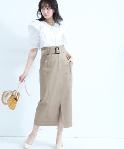 Mystrada（マイストラーダ）の「ラッフルブラウス（シャツ