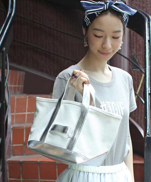 Ctrl freak （コントロール フリーク）の「Ctrl freak / アウトドア トートバッグ（トートバッグ・レディース・ホワイト/ネイビー/その他1・ONE SIZE）」の3枚目の写真