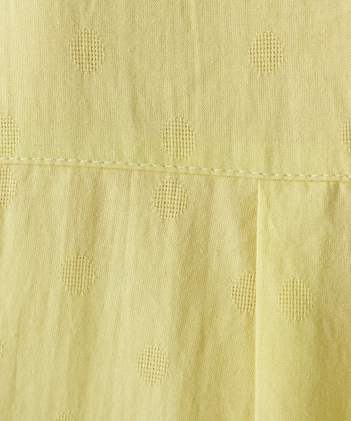 OMNES（オムネス）の「ドットジャガード Aラインスキッパーワンピース（ワンピース・レディース・ホワイト/ネイビー/イエロー・FREE）」の21枚目の写真