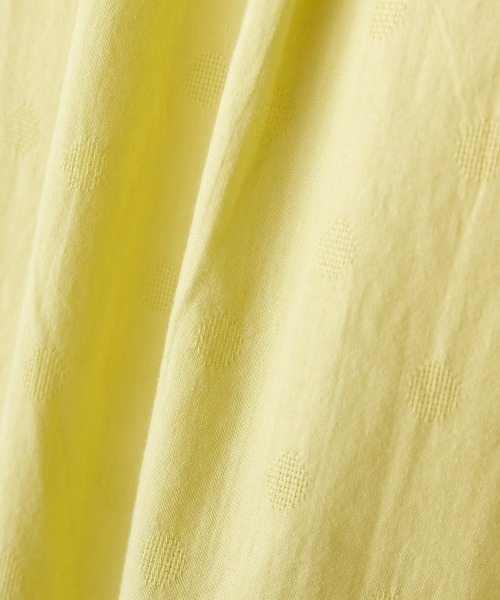 OMNES（オムネス）の「ドットジャガード Aラインスキッパーワンピース（ワンピース・レディース・ホワイト/ネイビー/イエロー・FREE）」の22枚目の写真