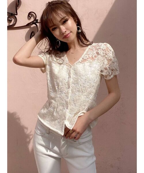 mal.レレレさん♡♡新品未使用タグ付き♡♡ロージー♡♡パンツ♡♡ リゼクシー RESEXXY ツイードワイドパンツ （BLU