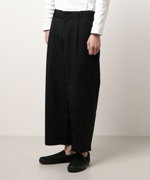 おしゃれスタ（オシャレスタ）の「TRワイドアンクルパンツ(IR)（その他パンツ・メンズ・ブラック/その他/グレイッシュベージュ/ブルー系その他/カーキ/ベージュ・XL/M/L）」の21枚目の写真