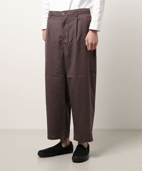 おしゃれスタ（オシャレスタ）の「TRワイドアンクルパンツ(IR)（その他パンツ・メンズ・ブラック/その他/グレイッシュベージュ/ブルー系その他/カーキ/ベージュ・XL/M/L）」の17枚目の写真