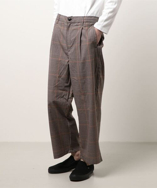 おしゃれスタ（オシャレスタ）の「TRワイドアンクルパンツ(IR)（その他パンツ・メンズ・ブラック/その他/グレイッシュベージュ/ブルー系その他/カーキ/ベージュ・XL/M/L）」の11枚目の写真