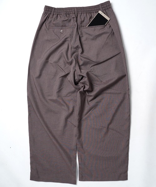 おしゃれスタ（オシャレスタ）の「TRワイドアンクルパンツ(IR)（その他パンツ・メンズ・ブラック/その他/グレイッシュベージュ/ブルー系その他/カーキ/ベージュ・XL/M/L）」の7枚目の写真