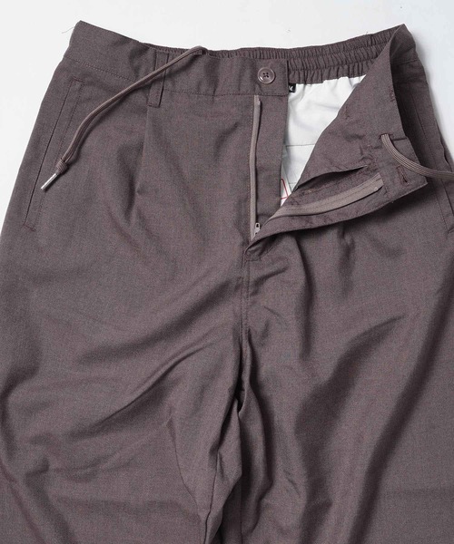 おしゃれスタ（オシャレスタ）の「TRワイドアンクルパンツ(IR)（その他パンツ・メンズ・ブラック/その他/グレイッシュベージュ/ブルー系その他/カーキ/ベージュ・XL/M/L）」の9枚目の写真