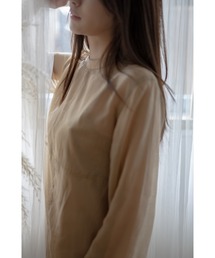 kicuri | 【低身長向けXSサイズ有】シアーAラインワンピース(ワンピース)