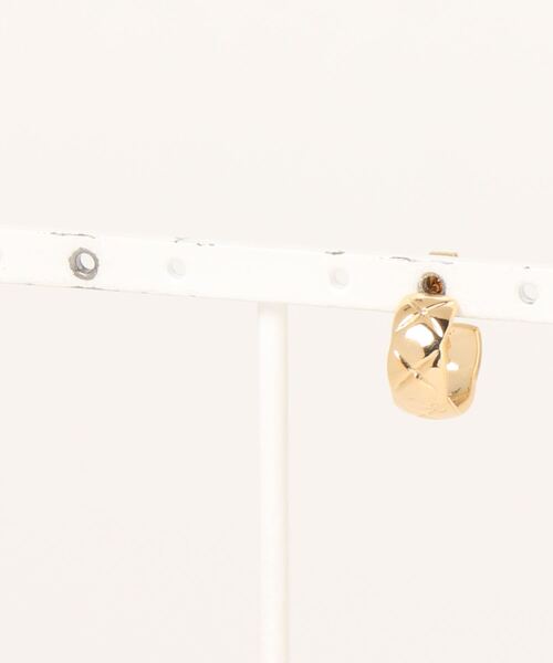 flower(フラワー)の「キルティングピアス(ピアス(片耳用)・レディース・ゴールド/シルバー・FREE)」の9枚目の写真