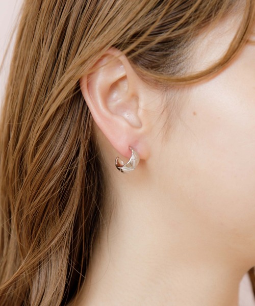 flower(フラワー)の「キルティングピアス(ピアス(片耳用)・レディース・ゴールド/シルバー・FREE)」の11枚目の写真