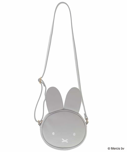 a.v.v（アーヴェヴェ）の「[KIDS]【数量限定】ミッフィーフェイスポシェット（ショルダーバッグ・キッズ・ホワイト/ライトグレー/ミント・120）」の11枚目の写真