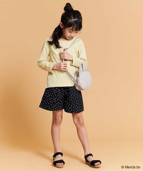 a.v.v（アーヴェヴェ）の「[KIDS]【数量限定】ミッフィーフェイスポシェット（ショルダーバッグ・キッズ・ホワイト/ライトグレー/ミント・120）」の9枚目の写真