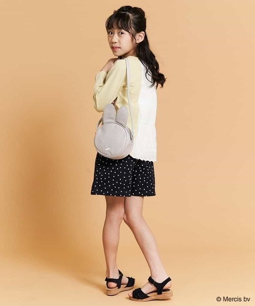 a.v.v（アーヴェヴェ）の「[KIDS]【数量限定】ミッフィーフェイスポシェット（ショルダーバッグ・キッズ・ホワイト/ライトグレー/ミント・120）」の17枚目の写真