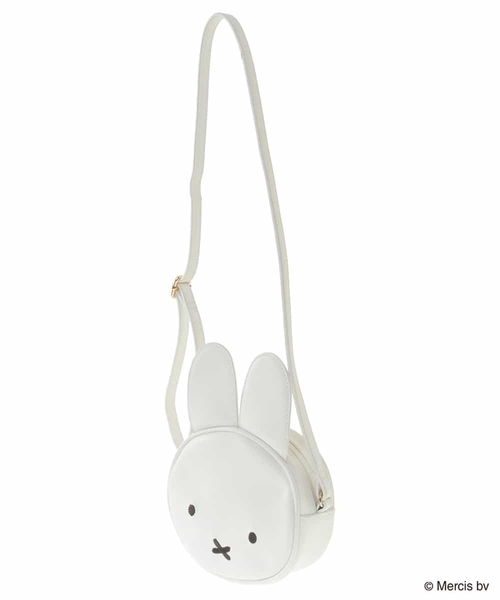 a.v.v（アーヴェヴェ）の「[KIDS]【数量限定】ミッフィーフェイスポシェット（ショルダーバッグ・キッズ・ホワイト/ライトグレー/ミント・120）」の16枚目の写真