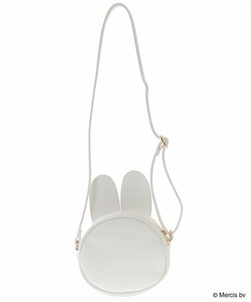 a.v.v（アーヴェヴェ）の「[KIDS]【数量限定】ミッフィーフェイスポシェット（ショルダーバッグ・キッズ・ホワイト/ライトグレー/ミント・120）」の12枚目の写真