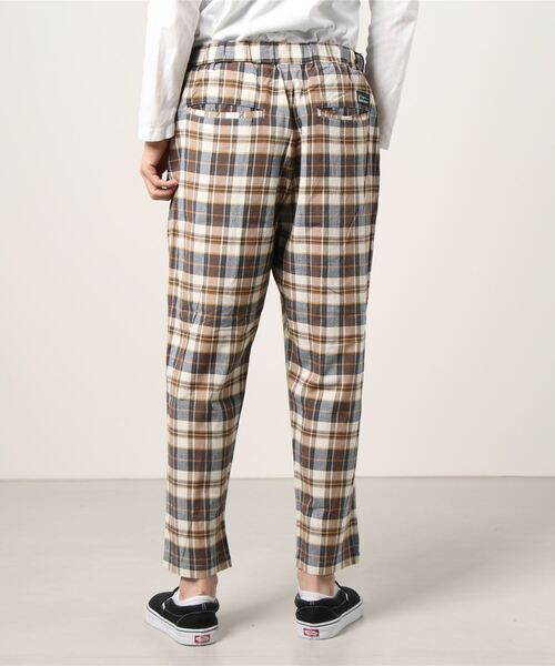 MANASTASH（マナスタッシュ）の「MANASTASH/マナスタッシュ　INDIAN CHECK PT　チェックパンツ（その他パンツ・メンズ・ベージュ/ネイビー・MEDIUM/LARGE/X-LARGE）」の5枚目の写真