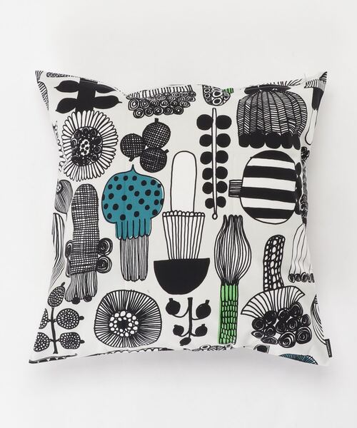 marimekko（マリメッコ）の「puutarhurin c.cover 50x50（クッション/クッションカバー・レディース・ライトグレー・FREE）」の3枚目の写真