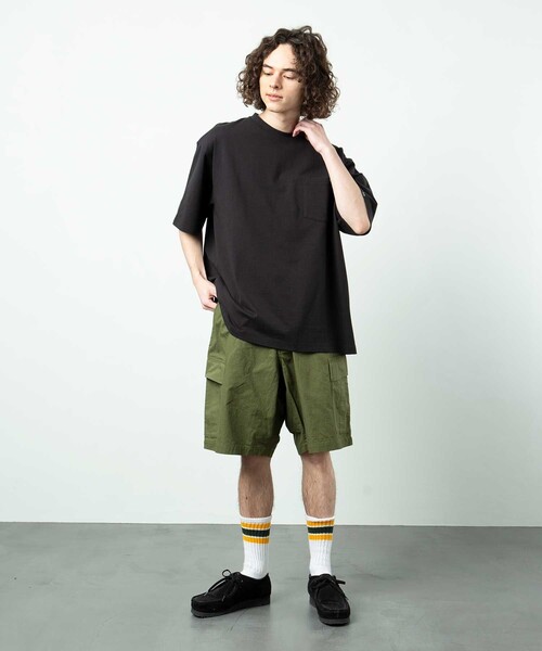 HINSON(ヒンソン)の「HINSON/ヒンソン CARGO SHORTS/カーゴ ショーツ(その他パンツ・メンズ・モスグリーン/ブラック/その他・SMALL/MEDIUM/LARGE)」の7枚目の写真