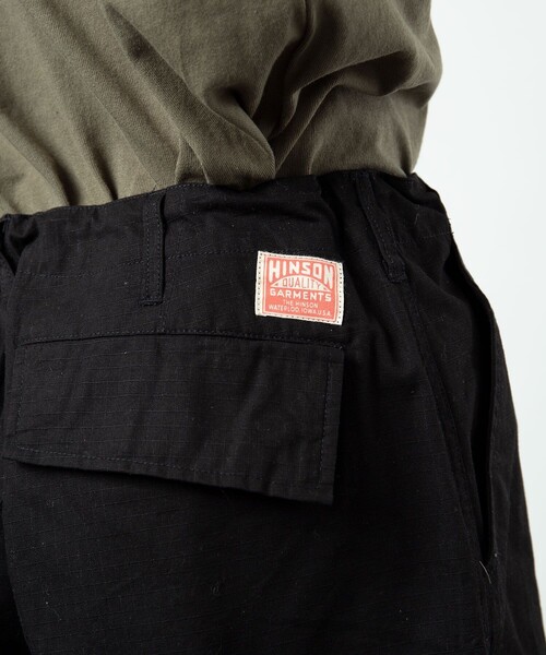 HINSON(ヒンソン)の「HINSON/ヒンソン CARGO SHORTS/カーゴ ショーツ(その他パンツ・メンズ・モスグリーン/ブラック/その他・SMALL/MEDIUM/LARGE)」の9枚目の写真