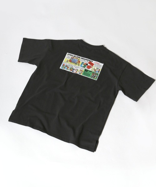 セール トップス バックプリントt Tシャツ カットソー Marukawa マルカワ のファッション パッケージイラスト Kelloggs ケロッグ