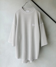 NUMBER (N)INE | 【NUMBER (N)INE】《別注》ビッグシルエットハーフスリーブワッフルTシャツ(Tシャツ/カットソー)