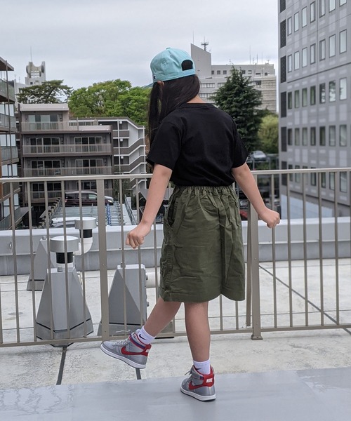 Alpha Industries（アルファインダストリーズ）の「ALPHA/アルファ　キッズ　タイダイフライングAマークプリントTEE（Tシャツ/カットソー・キッズ・ホワイト/ブラック・130/140/150）」の8枚目の写真