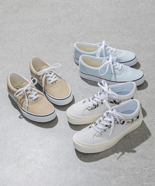 VANS（バンズ）の「【VANS】ERAスニーカー（スニーカー・レディース・ベージュ/ブルー系その他・23cm/23.5cm/24cm/24.5cm）」の4枚目の写真