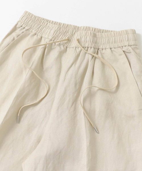 URBAN RESEARCH（アーバンリサーチ）の「UR TECH(UVカット・接触冷感・吸水速乾)+抗菌 機能付 ドロストテーパードパンツ（その他パンツ・レディース・ベージュ/ブラック・34/36/38）」の18枚目の写真