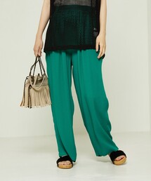 FREAK'S STORE | カラージョーゼットパンツ(スラックス)