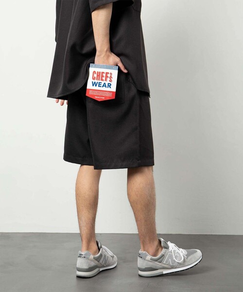 FREAK'S STORE(フリークスストア)の「ワイド ワークショーツ/シェフショーツ/イージーパンツ/タック/チノパン(その他パンツ・メンズ・ブラック/ベージュ/オフホワイト/ベージュ系その他/ブラック系その他/ダークネイビー/ストライプ/ベージュ系その他2/ブラウン系その他/レオパード・SMALL/MEDIUM/LARGE)」の18枚目の写真